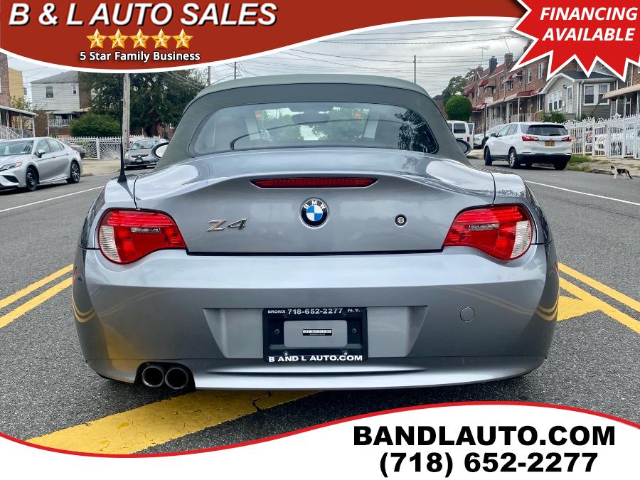 Used BMW Z4 2dr Roadster 3.0si 2007 | B & L Auto Sales LLC. Bronx, New York Used BMW Z4 2dr Roadster 3.0si 2007 | B & L Auto Sales LLC. Bronx, New York