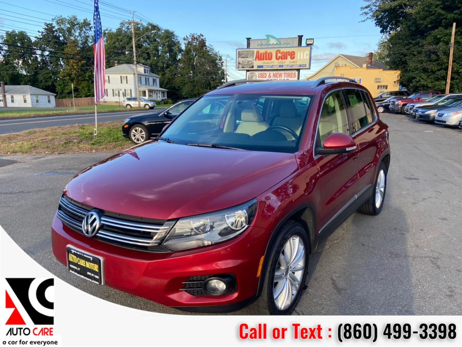 2012 Volkswagen Tiguan 4WD 4dr Auto SE w/Sunroof & Nav, available for sale in Vernon , Connecticut | Auto Care Motors. Vernon , Connecticut 2012 Volkswagen Tiguan 4WD 4dr Auto SE w/Sunroof & Nav, available for sale in Vernon , Connecticut | Auto Care Motors. Vernon , Connecticut