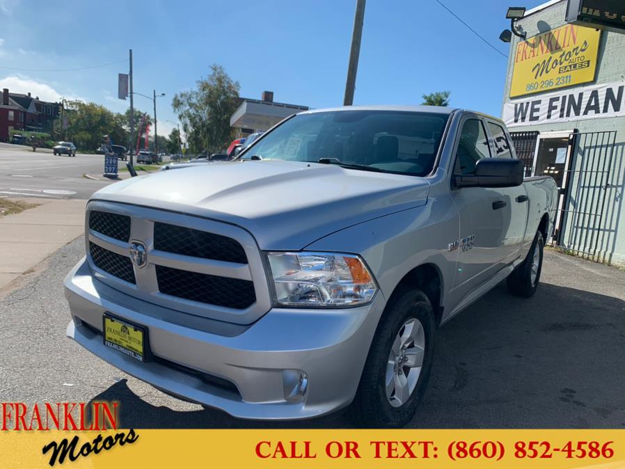 2017 Ram 1500 Express 4x4 Quad Cab 6''4" Box, available for sale in Hartford, Connecticut | Franklin Motors Auto Sales LLC. Hartford, Connecticut 2017 Ram 1500 Express 4x4 Quad Cab 6''4" Box, available for sale in Hartford, Connecticut | Franklin Motors Auto Sales LLC. Hartford, Connecticut