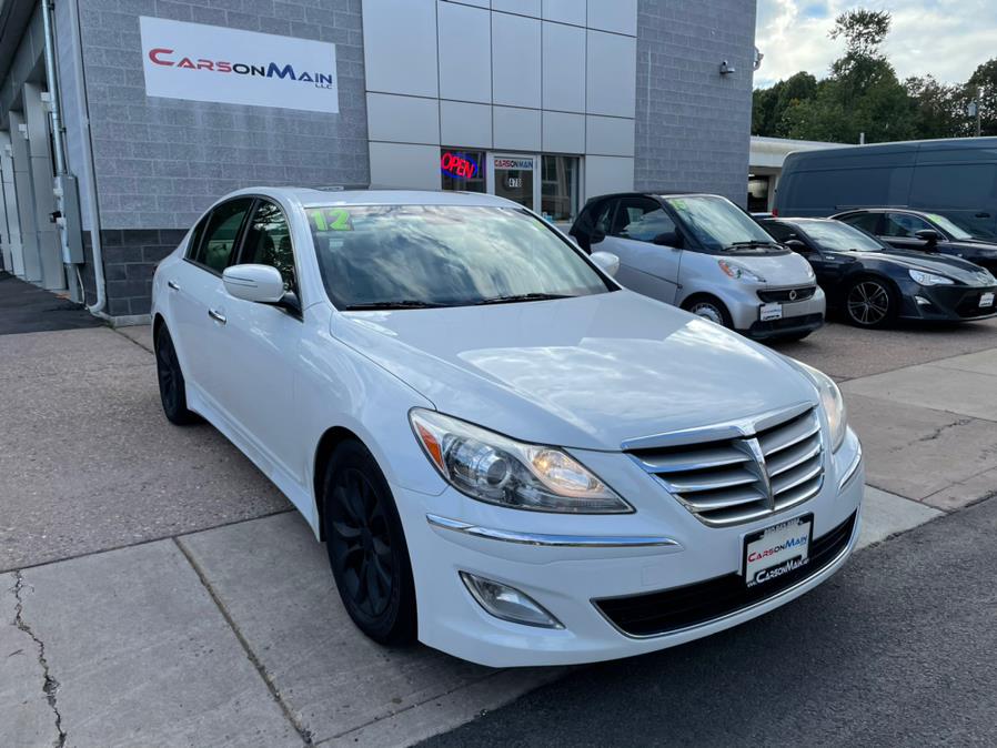 2012 Hyundai Genesis 4dr Sdn V6 3.8L, available for sale in Manchester, Connecticut | Carsonmain LLC. Manchester, Connecticut
