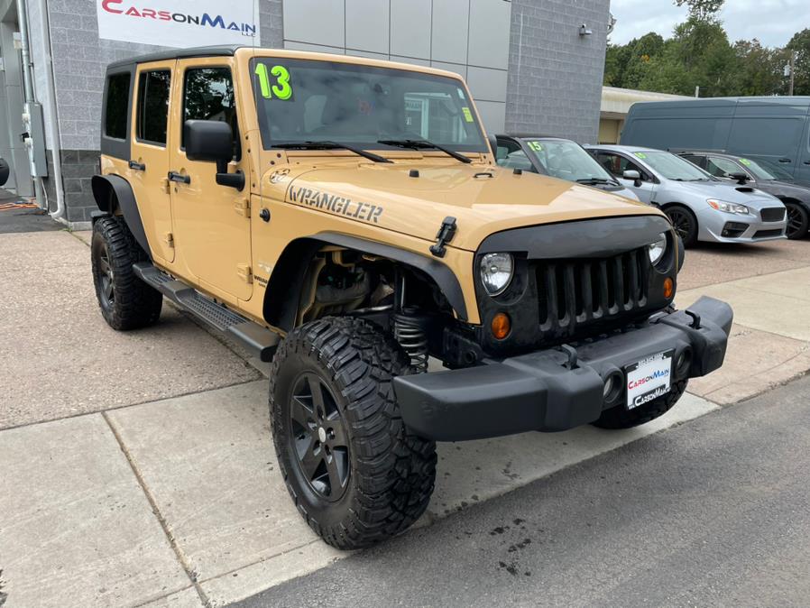 Used Jeep Wrangler Unlimited 4WD 4dr Sahara 2013 | Carsonmain LLC. Manchester, Connecticut