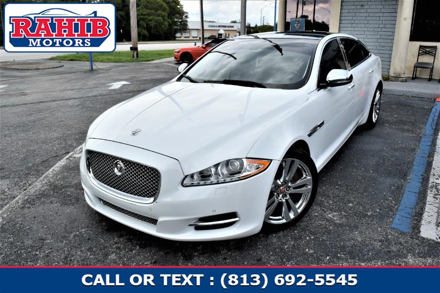 Used Jaguar XJ 4dr Sdn XJL Portfolio RWD 2014 | Rahib Motors. Winter Park, Florida