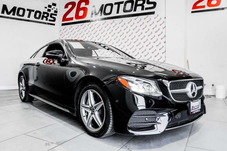 Used Mercedes-Benz E-Class E 400 4MATIC Coupe 2018 | 26 Motors Corp. Bronx, New York Used Mercedes-Benz E-Class E 400 4MATIC Coupe 2018 | 26 Motors Corp. Bronx, New York