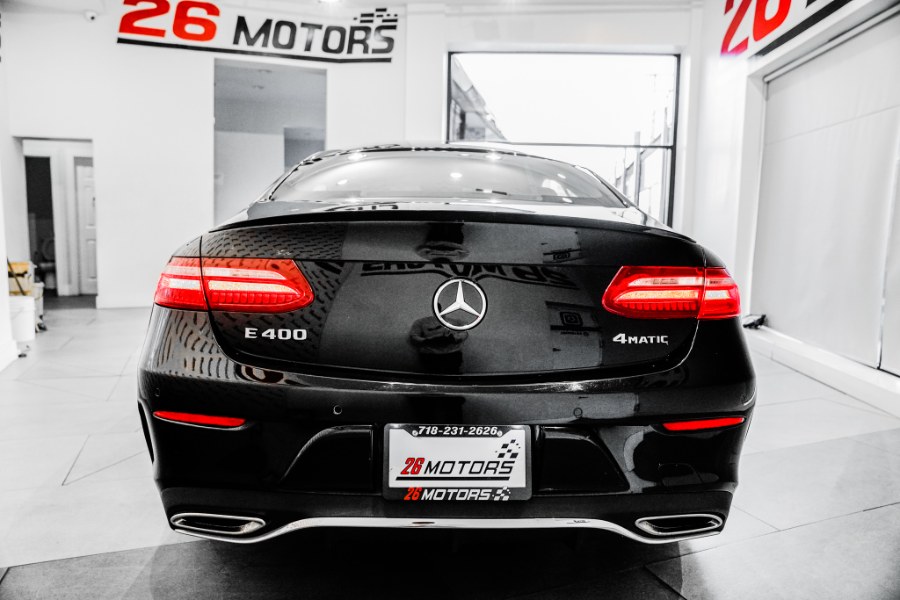 Used Mercedes-Benz E-Class E 400 4MATIC Coupe 2018 | 26 Motors Corp. Bronx, New York Used Mercedes-Benz E-Class E 400 4MATIC Coupe 2018 | 26 Motors Corp. Bronx, New York