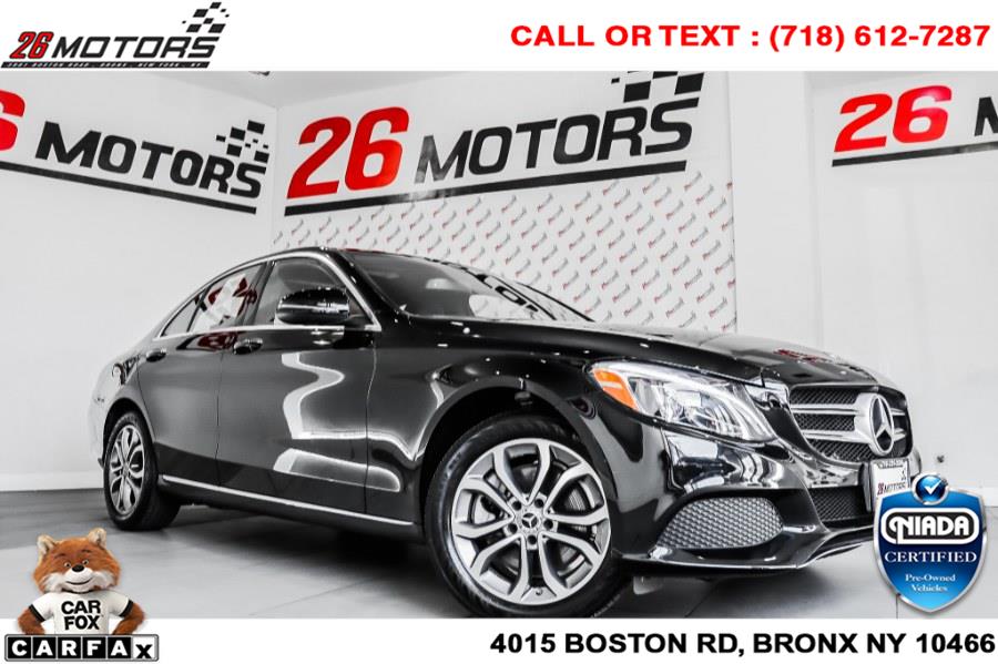 Used Mercedes-Benz C-Class C 300 4MATIC Sedan 2018 | 26 Motors Corp. Bronx, New York Used Mercedes-Benz C-Class C 300 4MATIC Sedan 2018 | 26 Motors Corp. Bronx, New York