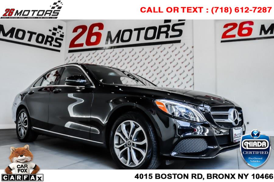Used Mercedes-Benz C-Class C 300 4MATIC Sedan 2018 | 26 Motors Corp. Bronx, New York Used Mercedes-Benz C-Class C 300 4MATIC Sedan 2018 | 26 Motors Corp. Bronx, New York
