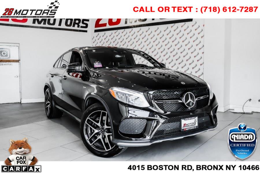 Used Mercedes-Benz GLE AMG GLE 43 4MATIC Coupe 2018 | 26 Motors Corp. Bronx, New York Used Mercedes-Benz GLE AMG GLE 43 4MATIC Coupe 2018 | 26 Motors Corp. Bronx, New York