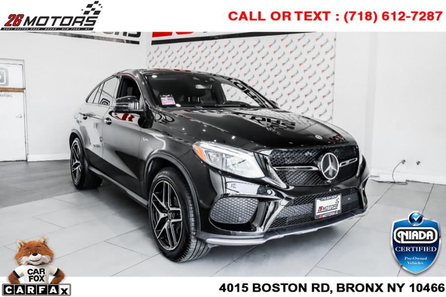 Used Mercedes-Benz GLE AMG GLE 43 4MATIC Coupe 2018 | 26 Motors Corp. Bronx, New York Used Mercedes-Benz GLE AMG GLE 43 4MATIC Coupe 2018 | 26 Motors Corp. Bronx, New York