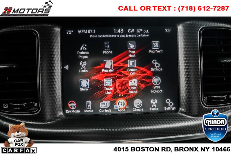 Used Dodge Charger 4dr Sdn SRT Hellcat RWD 2016 | 26 Motors Corp. Bronx, New York Used Dodge Charger 4dr Sdn SRT Hellcat RWD 2016 | 26 Motors Corp. Bronx, New York