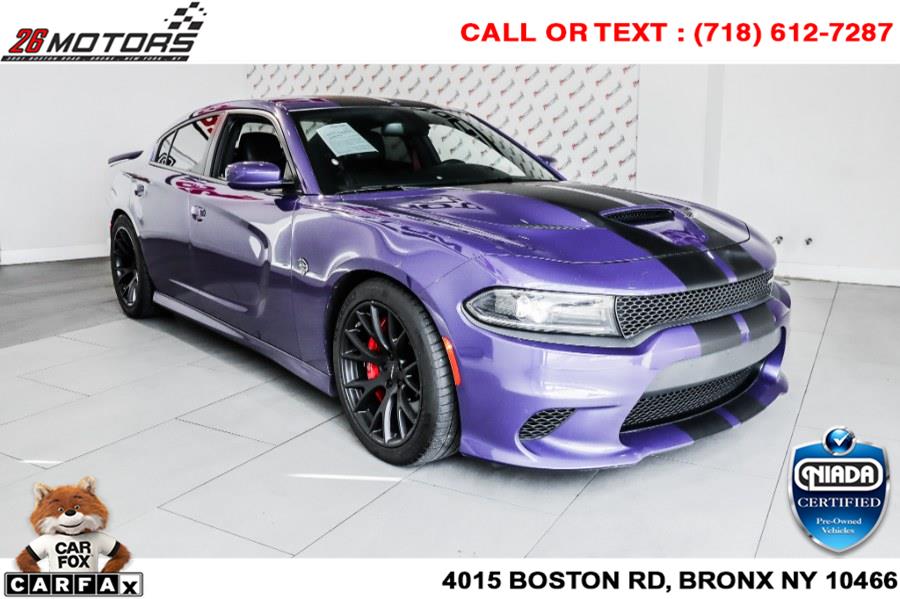 Used Dodge Charger 4dr Sdn SRT Hellcat RWD 2016 | 26 Motors Corp. Bronx, New York Used Dodge Charger 4dr Sdn SRT Hellcat RWD 2016 | 26 Motors Corp. Bronx, New York
