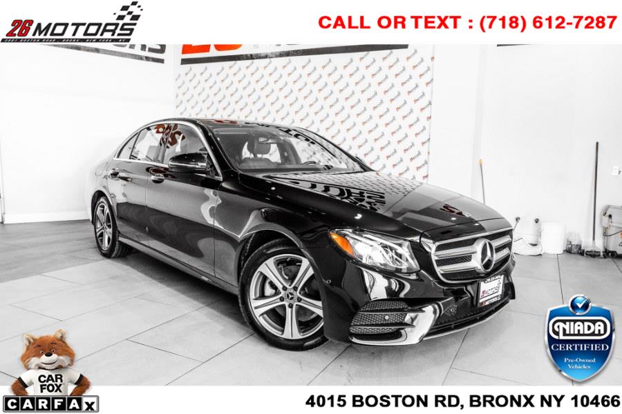 Used Mercedes-Benz E-Class E 300 4MATIC Sedan 2018 | 26 Motors Corp. Bronx, New York Used Mercedes-Benz E-Class E 300 4MATIC Sedan 2018 | 26 Motors Corp. Bronx, New York