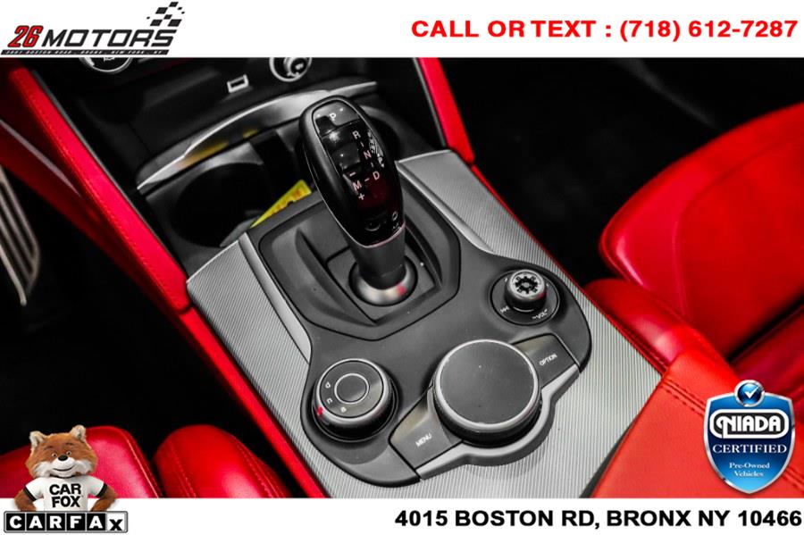 Used Alfa Romeo Stelvio Ti Sport AWD 2018 | 26 Motors Corp. Bronx, New York Used Alfa Romeo Stelvio Ti Sport AWD 2018 | 26 Motors Corp. Bronx, New York