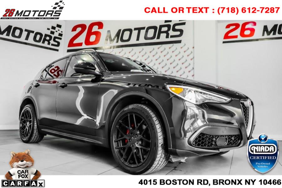 Used Alfa Romeo Stelvio Ti Sport AWD 2018 | 26 Motors Corp. Bronx, New York Used Alfa Romeo Stelvio Ti Sport AWD 2018 | 26 Motors Corp. Bronx, New York