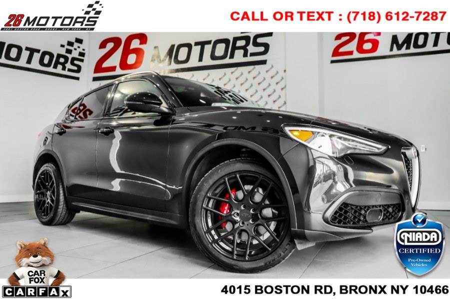 Used Alfa Romeo Stelvio Ti Sport AWD 2018 | 26 Motors Corp. Bronx, New York Used Alfa Romeo Stelvio Ti Sport AWD 2018 | 26 Motors Corp. Bronx, New York