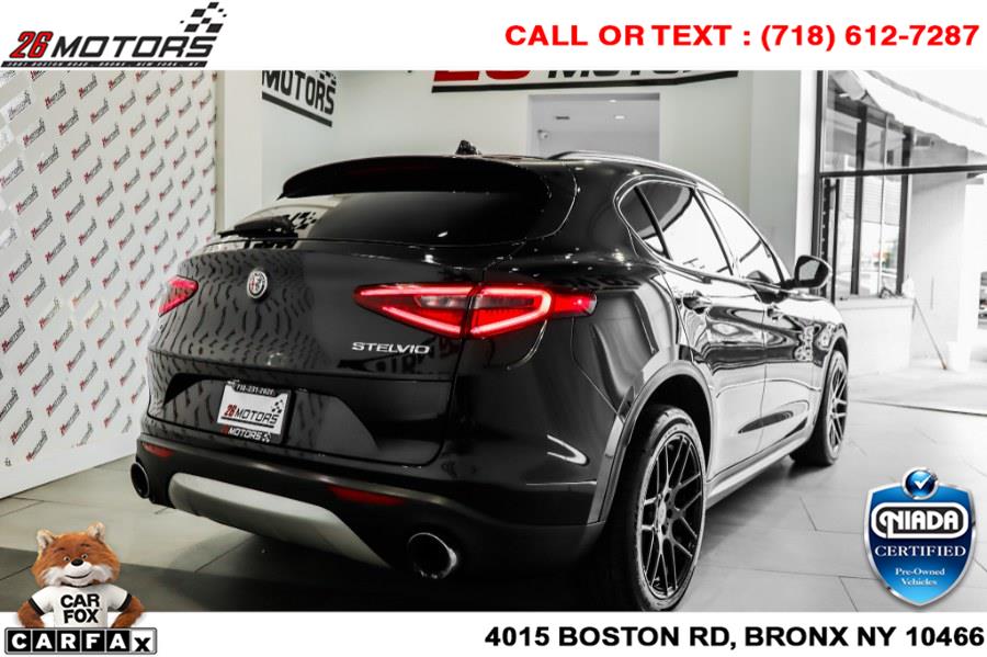 Used Alfa Romeo Stelvio Ti Sport AWD 2018 | 26 Motors Corp. Bronx, New York Used Alfa Romeo Stelvio Ti Sport AWD 2018 | 26 Motors Corp. Bronx, New York