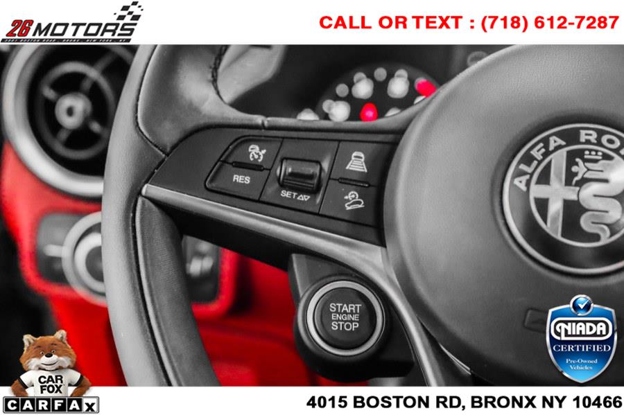Used Alfa Romeo Stelvio Ti Sport AWD 2018 | 26 Motors Corp. Bronx, New York Used Alfa Romeo Stelvio Ti Sport AWD 2018 | 26 Motors Corp. Bronx, New York