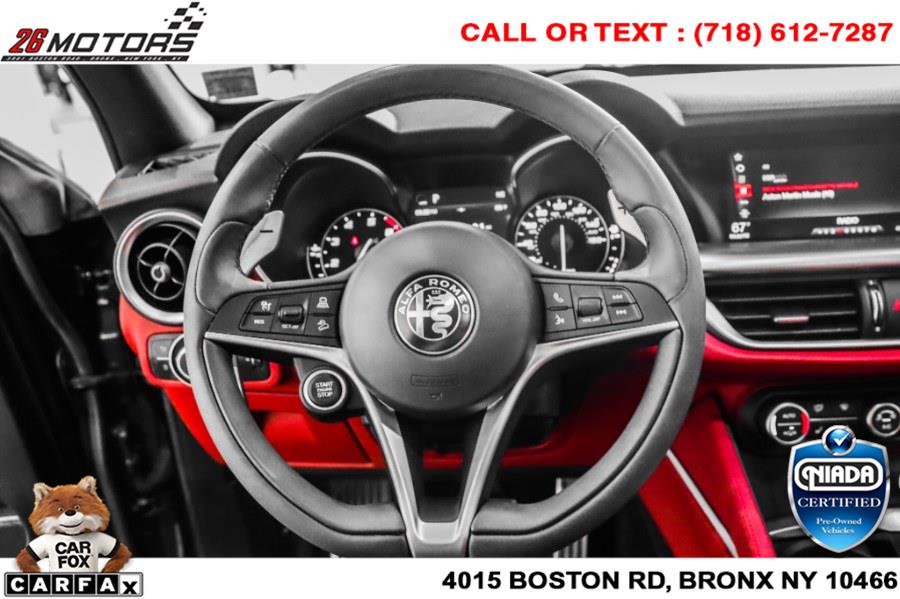 Used Alfa Romeo Stelvio Ti Sport AWD 2018 | 26 Motors Corp. Bronx, New York Used Alfa Romeo Stelvio Ti Sport AWD 2018 | 26 Motors Corp. Bronx, New York
