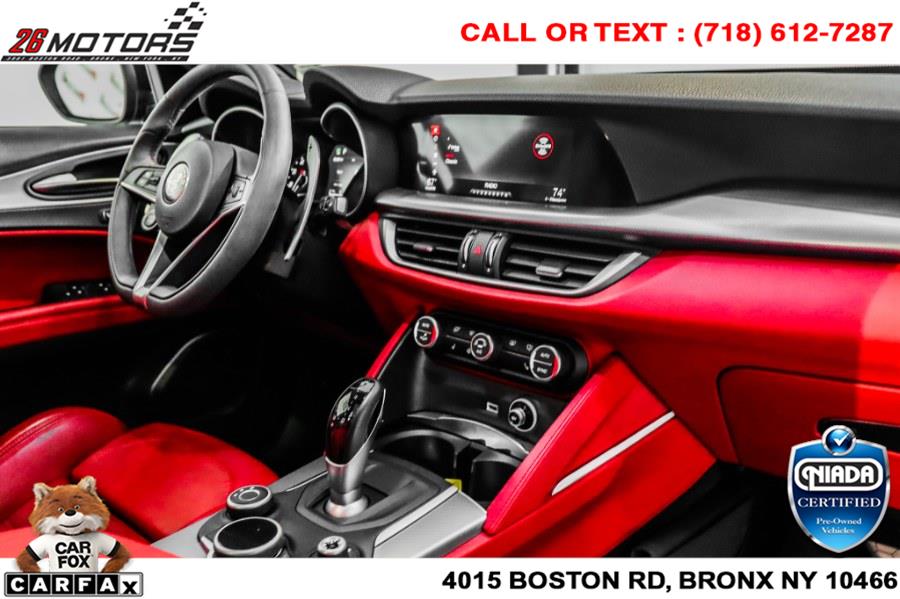 Used Alfa Romeo Stelvio Ti Sport AWD 2018 | 26 Motors Corp. Bronx, New York Used Alfa Romeo Stelvio Ti Sport AWD 2018 | 26 Motors Corp. Bronx, New York