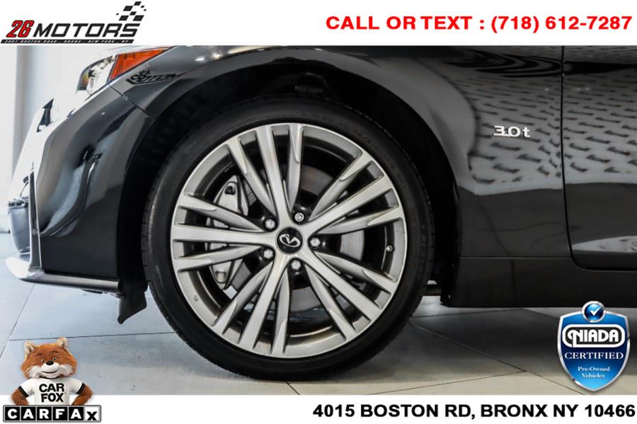 Used INFINITI Q50 3.0t LUXE AWD 2018 | 26 Motors Corp. Bronx, New York Used INFINITI Q50 3.0t LUXE AWD 2018 | 26 Motors Corp. Bronx, New York