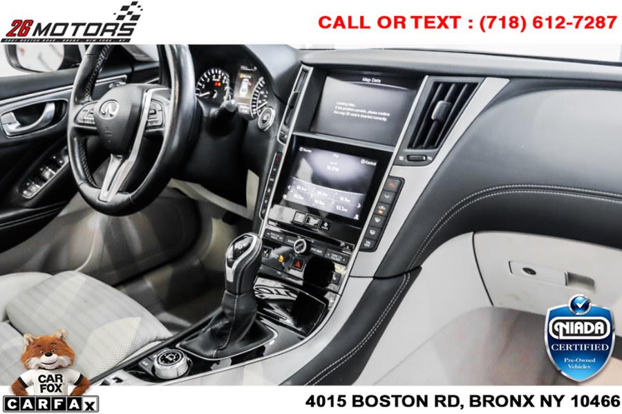 Used INFINITI Q50 3.0t LUXE AWD 2018 | 26 Motors Corp. Bronx, New York Used INFINITI Q50 3.0t LUXE AWD 2018 | 26 Motors Corp. Bronx, New York