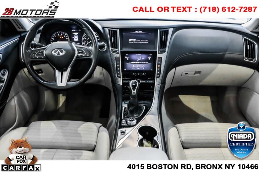 Used INFINITI Q50 3.0t LUXE AWD 2018 | 26 Motors Corp. Bronx, New York Used INFINITI Q50 3.0t LUXE AWD 2018 | 26 Motors Corp. Bronx, New York