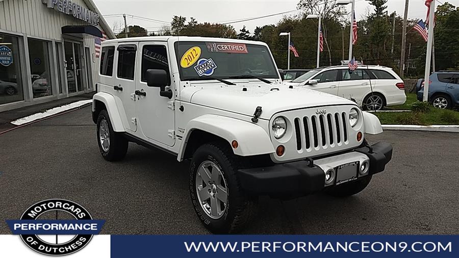 2012 Jeep Wrangler Unlimited 4WD 4dr Sahara, available for sale in Wappingers Falls, New York | Performance Motor Cars. Wappingers Falls, New York