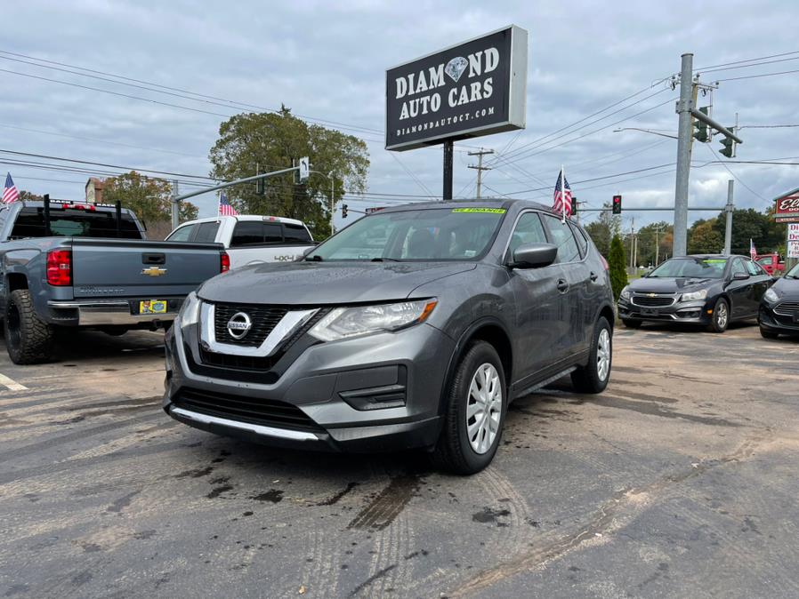 2017 Nissan Rogue AWD S, available for sale in Vernon, Connecticut | TD Automotive Enterprises LLC DBA Diamond Auto Cars. Vernon, Connecticut