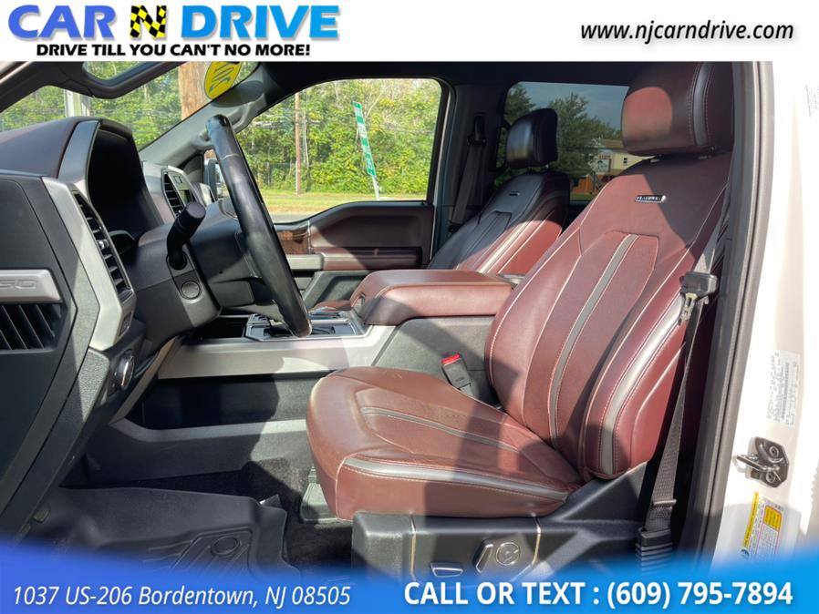 Used Ford F-150 Platinum SuperCrew 5.5-ft. Bed 4WD 2017 | Car N Drive. Bordentown, New Jersey Used Ford F-150 Platinum SuperCrew 5.5-ft. Bed 4WD 2017 | Car N Drive. Bordentown, New Jersey