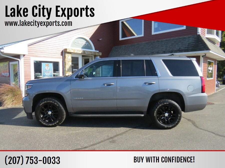 2018 Chevrolet Tahoe LS 4x4 4dr SUV, available for sale in Auburn, Maine | Lake City Exports Inc. Auburn, Maine