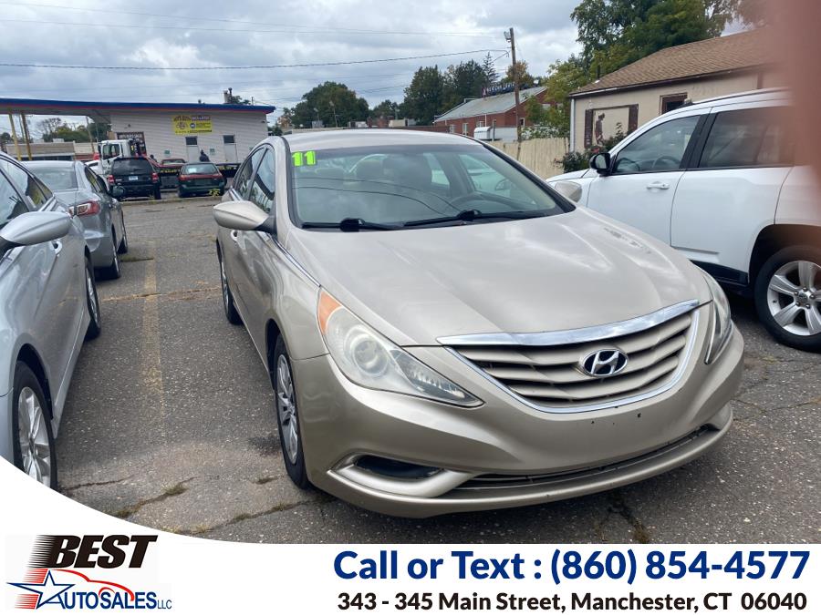 2011 Hyundai Sonata 4dr Sdn 2.4L Auto GLS *Ltd Avail*, available for sale in Manchester, Connecticut | Best Auto Sales LLC. Manchester, Connecticut