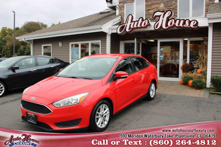 Used Ford Focus 4dr Sdn SE 2015 | Auto House of Luxury. Plantsville, Connecticut