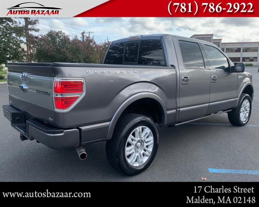 2010 Ford F-150 4WD SuperCrew 145" Platinum, available for sale in Malden, Massachusetts | Auto Bazaar. Malden, Massachusetts 2010 Ford F-150 4WD SuperCrew 145" Platinum, available for sale in Malden, Massachusetts | Auto Bazaar. Malden, Massachusetts