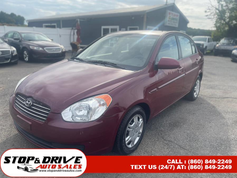 2009 Hyundai Accent 4dr Sdn Auto GLS, available for sale in East Windsor, Connecticut | Stop & Drive Auto Sales. East Windsor, Connecticut