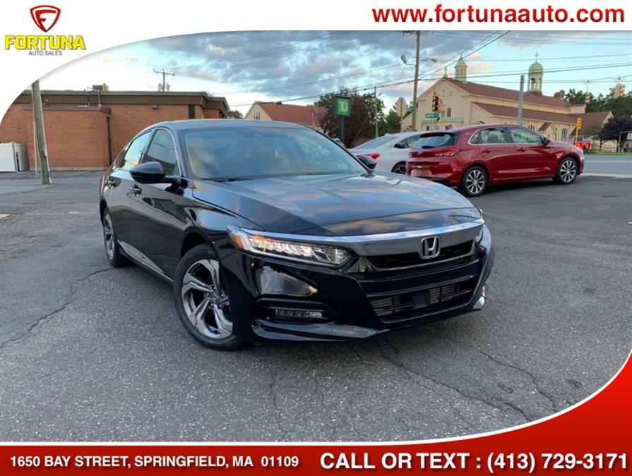 2018 Honda Accord Sedan EX-L 1.5T CVT, available for sale in Springfield, Massachusetts | Fortuna Auto Sales Inc.. Springfield, Massachusetts 2018 Honda Accord Sedan EX-L 1.5T CVT, available for sale in Springfield, Massachusetts | Fortuna Auto Sales Inc.. Springfield, Massachusetts