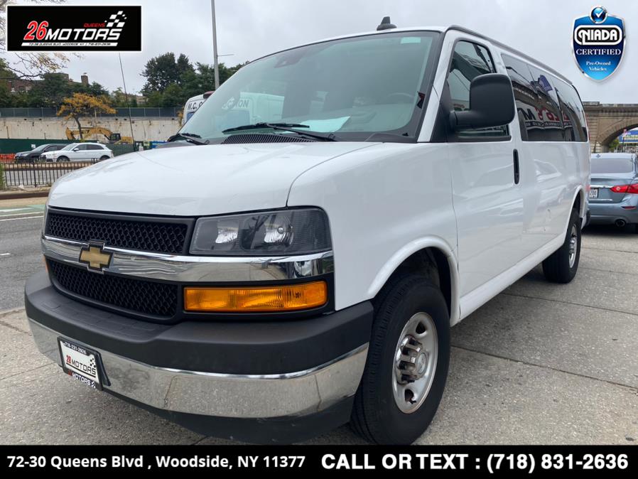 Used Chevrolet Express Passenger RWD 3500 135" LT 2019 | 26 Motors Queens. Woodside, New York Used Chevrolet Express Passenger RWD 3500 135" LT 2019 | 26 Motors Queens. Woodside, New York