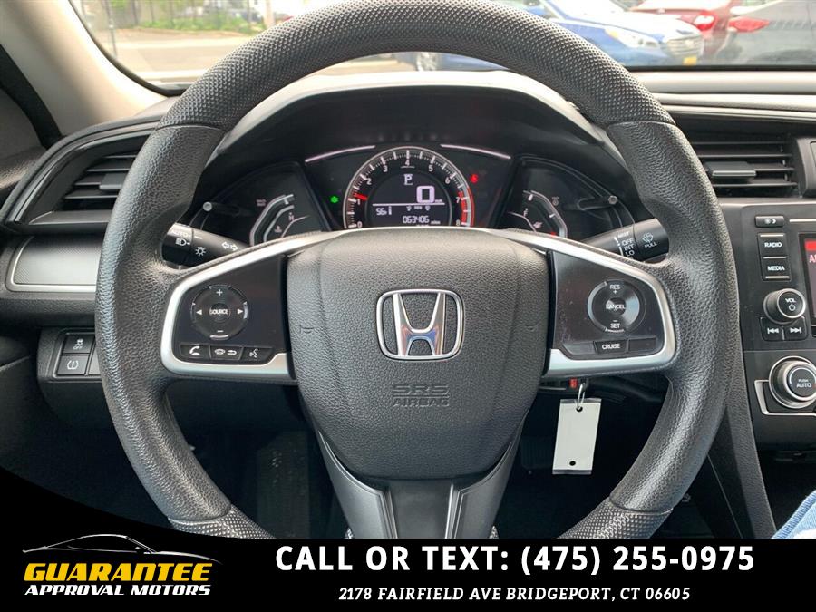 Used Honda Civic LX 4dr Sedan CVT 2017 | Guarantee Approval Motors. Bridgeport, Connecticut Used Honda Civic LX 4dr Sedan CVT 2017 | Guarantee Approval Motors. Bridgeport, Connecticut