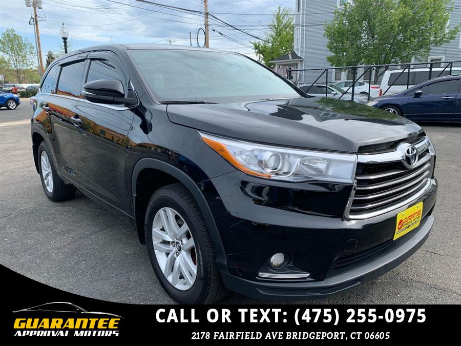 2016 Toyota Highlander LE AWD 4dr SUV, available for sale in Bridgeport, Connecticut | Guarantee Approval Motors. Bridgeport, Connecticut 2016 Toyota Highlander LE AWD 4dr SUV, available for sale in Bridgeport, Connecticut | Guarantee Approval Motors. Bridgeport, Connecticut