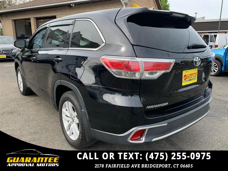 2016 Toyota Highlander LE AWD 4dr SUV, available for sale in Bridgeport, Connecticut | Guarantee Approval Motors. Bridgeport, Connecticut 2016 Toyota Highlander LE AWD 4dr SUV, available for sale in Bridgeport, Connecticut | Guarantee Approval Motors. Bridgeport, Connecticut