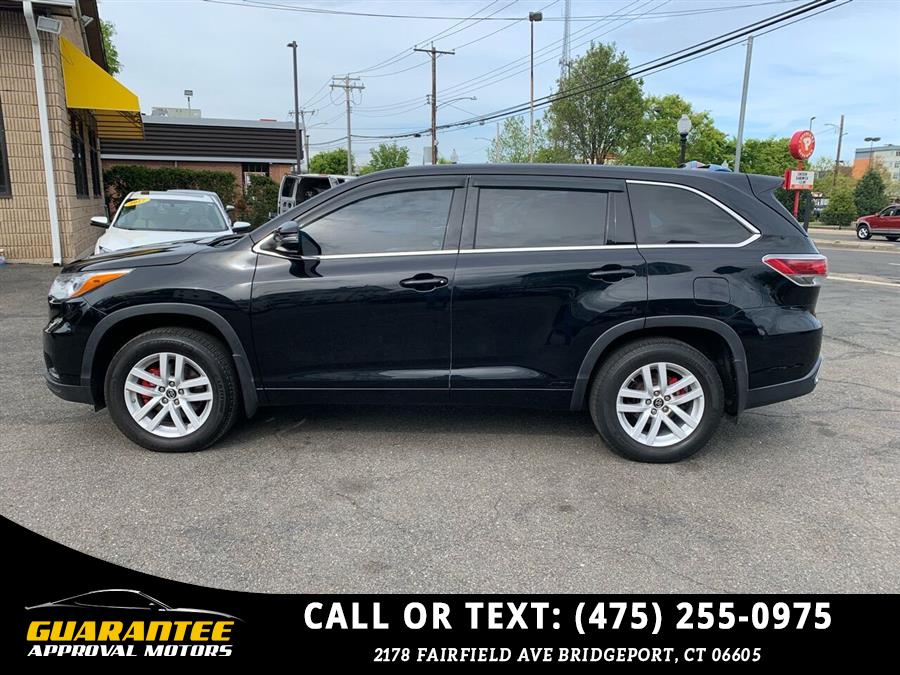 2016 Toyota Highlander LE AWD 4dr SUV, available for sale in Bridgeport, Connecticut | Guarantee Approval Motors. Bridgeport, Connecticut 2016 Toyota Highlander LE AWD 4dr SUV, available for sale in Bridgeport, Connecticut | Guarantee Approval Motors. Bridgeport, Connecticut