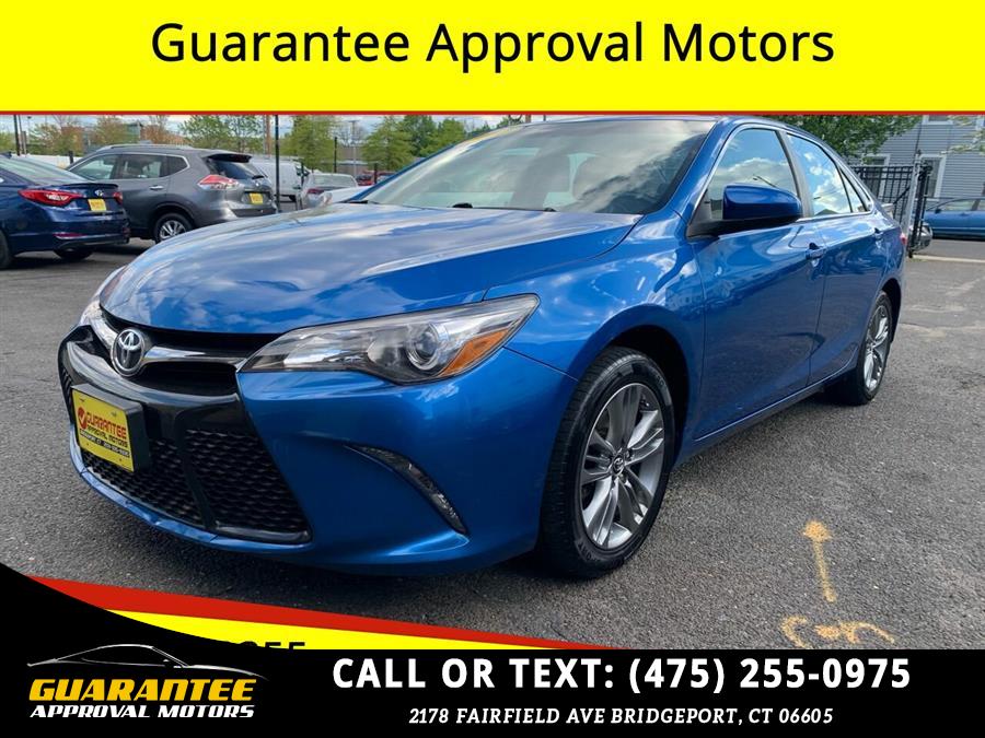 2017 Toyota Camry SE 4dr Sedan, available for sale in Bridgeport, Connecticut | Guarantee Approval Motors. Bridgeport, Connecticut