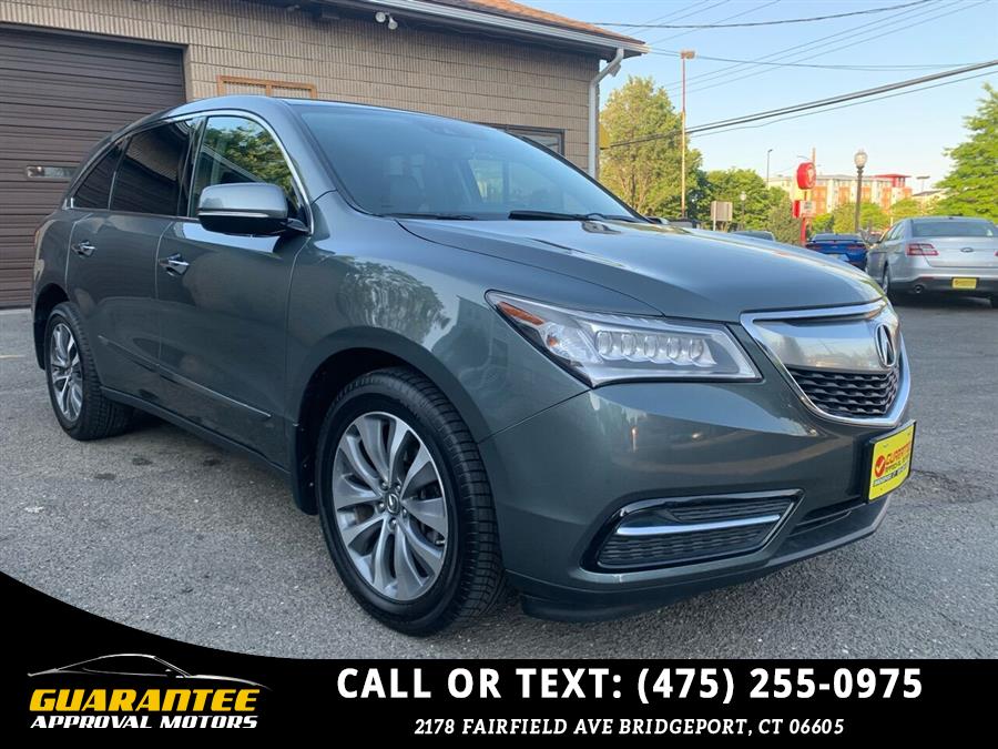 Used Acura Mdx SH AWD w/Tech 4dr SUV w/Technology Package 2016 | Guarantee Approval Motors. Bridgeport, Connecticut Used Acura Mdx SH AWD w/Tech 4dr SUV w/Technology Package 2016 | Guarantee Approval Motors. Bridgeport, Connecticut
