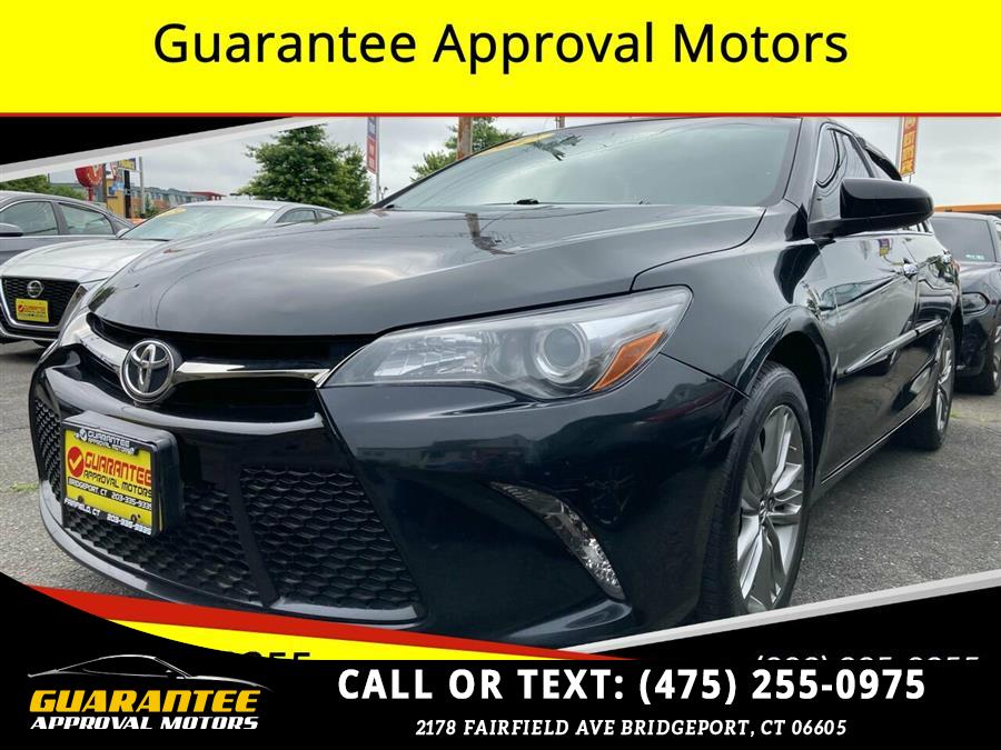 2017 Toyota Camry SE 4dr Sedan, available for sale in Bridgeport, Connecticut | Guarantee Approval Motors. Bridgeport, Connecticut