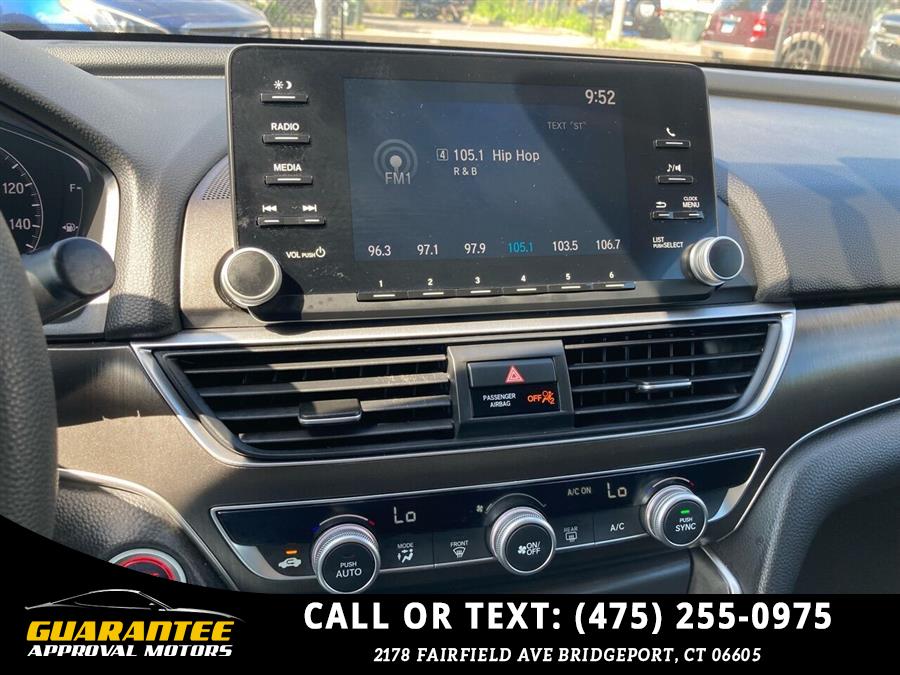 2019 Honda Accord LX 4dr Sedan, available for sale in Bridgeport, Connecticut | Guarantee Approval Motors. Bridgeport, Connecticut 2019 Honda Accord LX 4dr Sedan, available for sale in Bridgeport, Connecticut | Guarantee Approval Motors. Bridgeport, Connecticut
