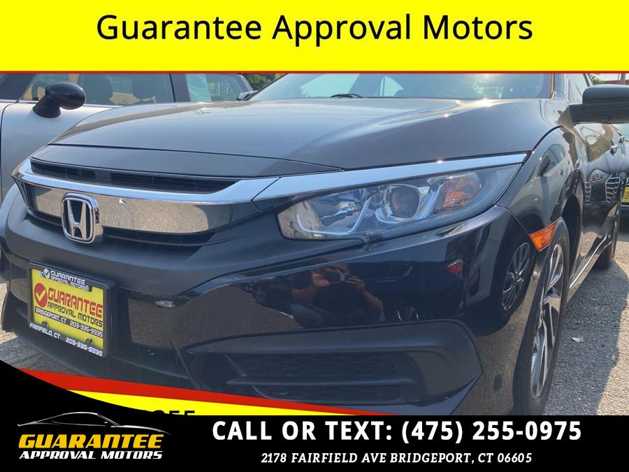 Used Honda Civic EX 4dr Sedan 2016 | Guarantee Approval Motors. Bridgeport, Connecticut