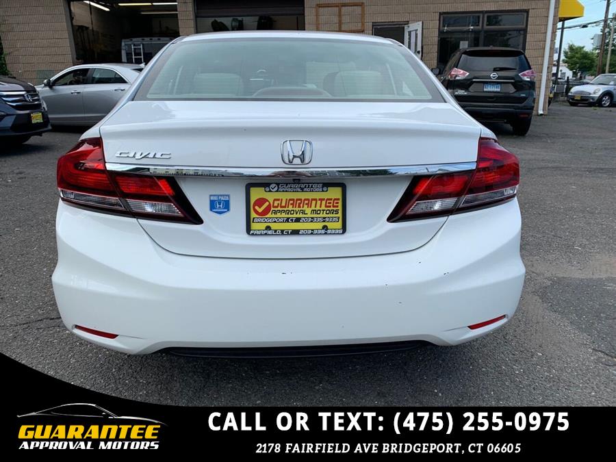 Used Honda Civic LX 4dr Sedan CVT 2014 | Guarantee Approval Motors. Bridgeport, Connecticut Used Honda Civic LX 4dr Sedan CVT 2014 | Guarantee Approval Motors. Bridgeport, Connecticut