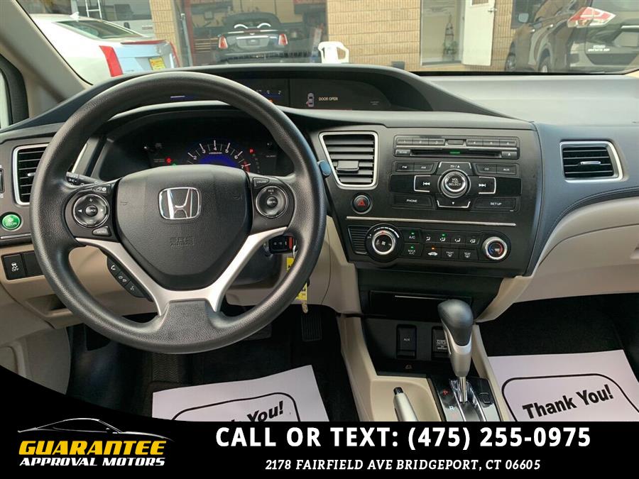 Used Honda Civic LX 4dr Sedan CVT 2014 | Guarantee Approval Motors. Bridgeport, Connecticut Used Honda Civic LX 4dr Sedan CVT 2014 | Guarantee Approval Motors. Bridgeport, Connecticut