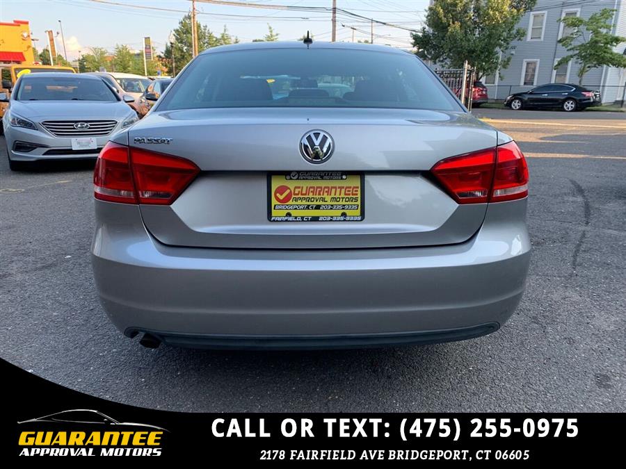 2013 Volkswagen Passat S PZEV 4dr Sedan 6A, available for sale in Bridgeport, Connecticut | Guarantee Approval Motors. Bridgeport, Connecticut 2013 Volkswagen Passat S PZEV 4dr Sedan 6A, available for sale in Bridgeport, Connecticut | Guarantee Approval Motors. Bridgeport, Connecticut