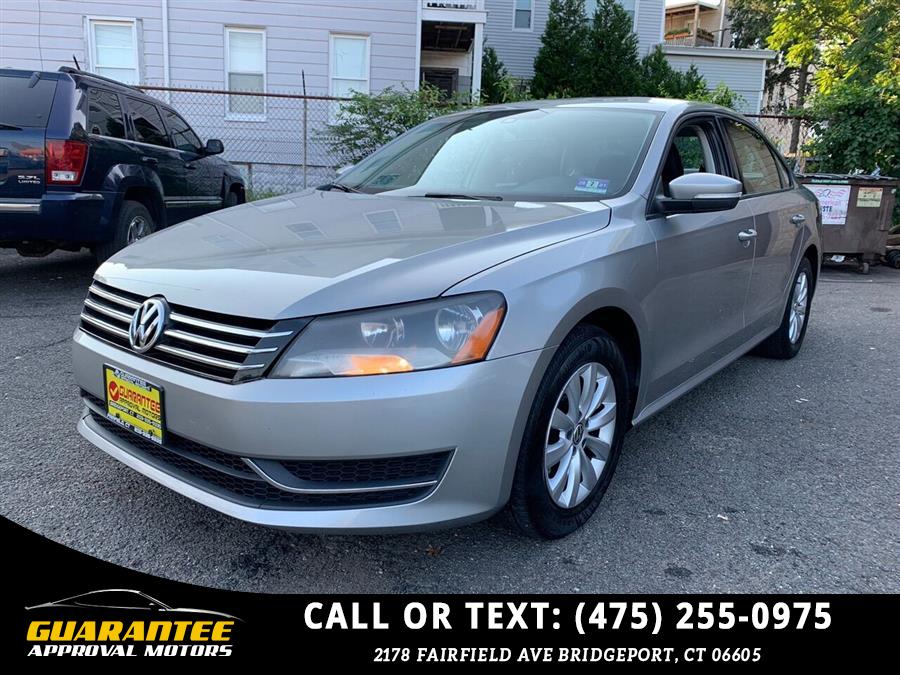 2013 Volkswagen Passat S PZEV 4dr Sedan 6A, available for sale in Bridgeport, Connecticut | Guarantee Approval Motors. Bridgeport, Connecticut 2013 Volkswagen Passat S PZEV 4dr Sedan 6A, available for sale in Bridgeport, Connecticut | Guarantee Approval Motors. Bridgeport, Connecticut