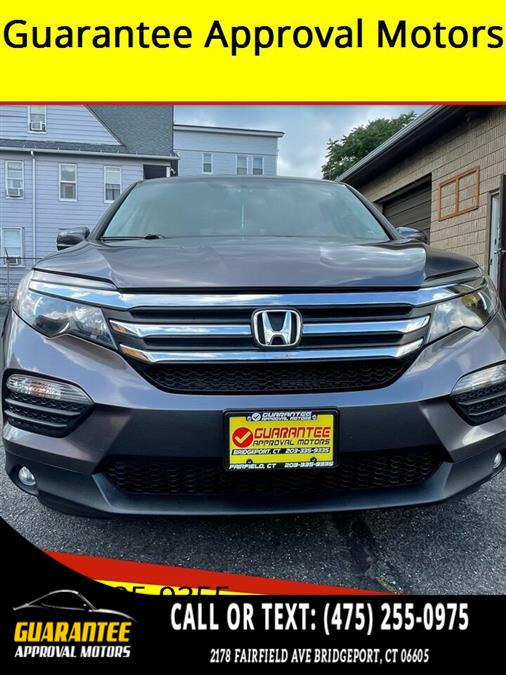 2016 Honda Pilot EX L AWD 4dr SUV, available for sale in Bridgeport, Connecticut | Guarantee Approval Motors. Bridgeport, Connecticut