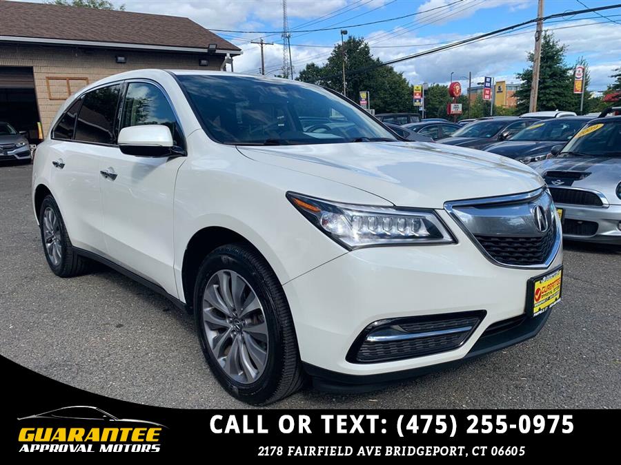 2015 Acura Mdx SH AWD w/Tech 4dr SUV w/Technology Package, available for sale in Bridgeport, Connecticut | Guarantee Approval Motors. Bridgeport, Connecticut 2015 Acura Mdx SH AWD w/Tech 4dr SUV w/Technology Package, available for sale in Bridgeport, Connecticut | Guarantee Approval Motors. Bridgeport, Connecticut